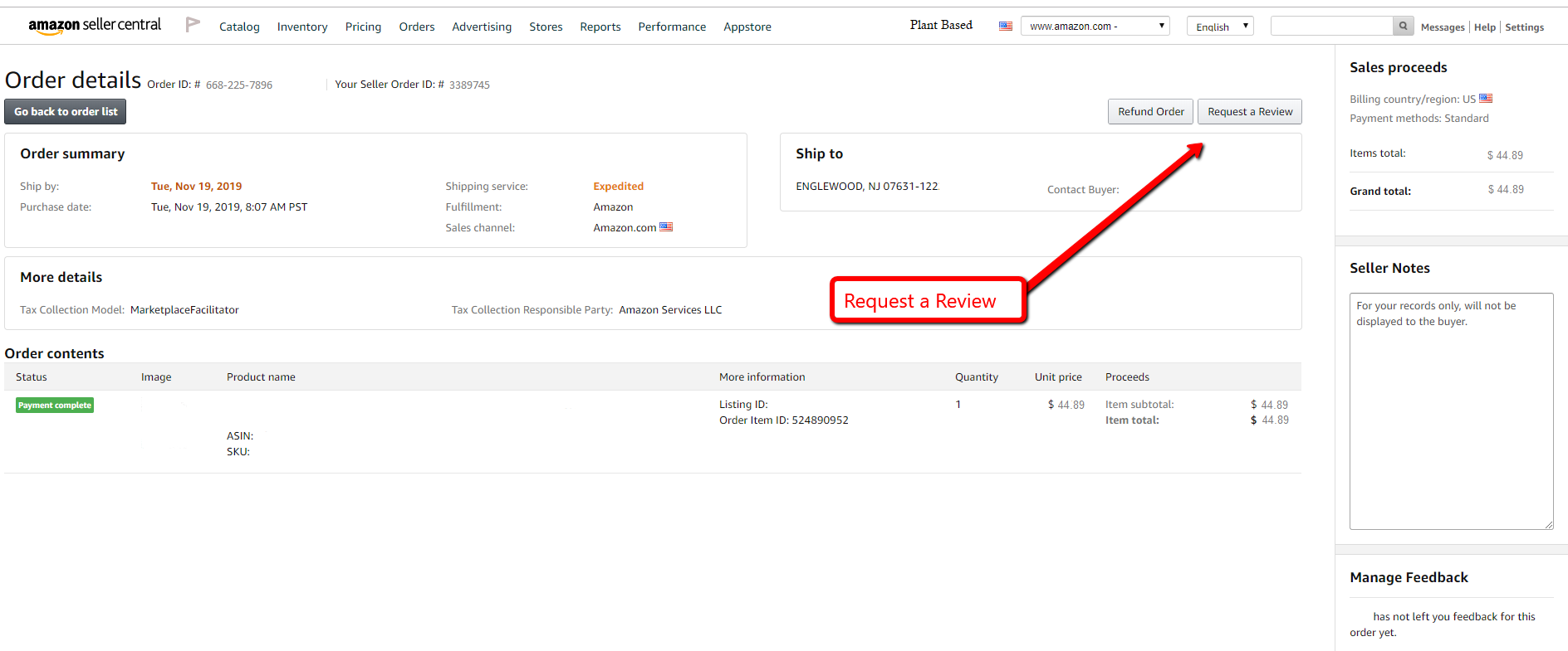 Request Review, Amazon Added a Request Review Button to FBA Orders, QA Selling Online Podcast